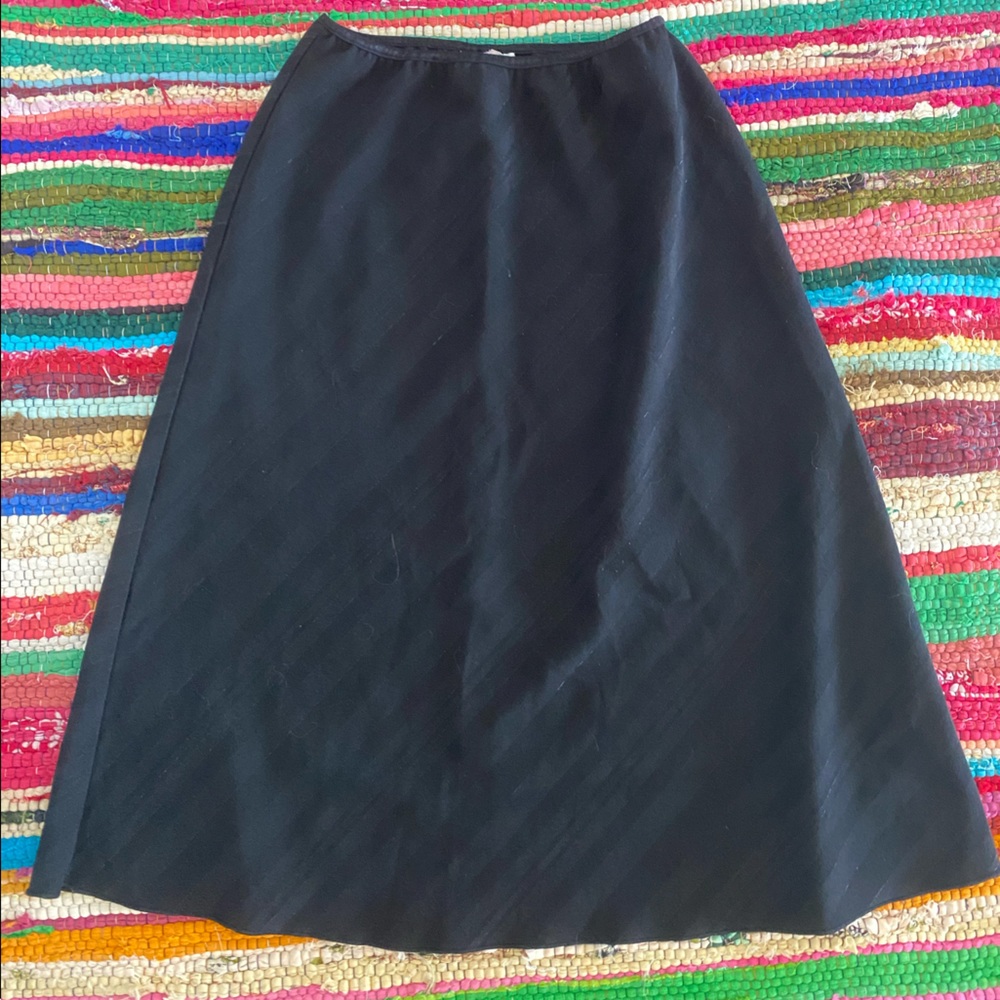 Black Midi Skirt size small